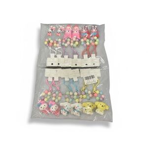 NEW SET OF 12 MY MELODY CLIP ON CHARMS